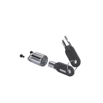 Ergonomic Solutions SpacePole Kensington T-Bar Lock for MultiClip – sidabrinis/juodas
