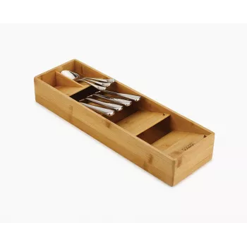 Joseph Joseph DrawerStore Bamboo Compact Cutlery Organiser