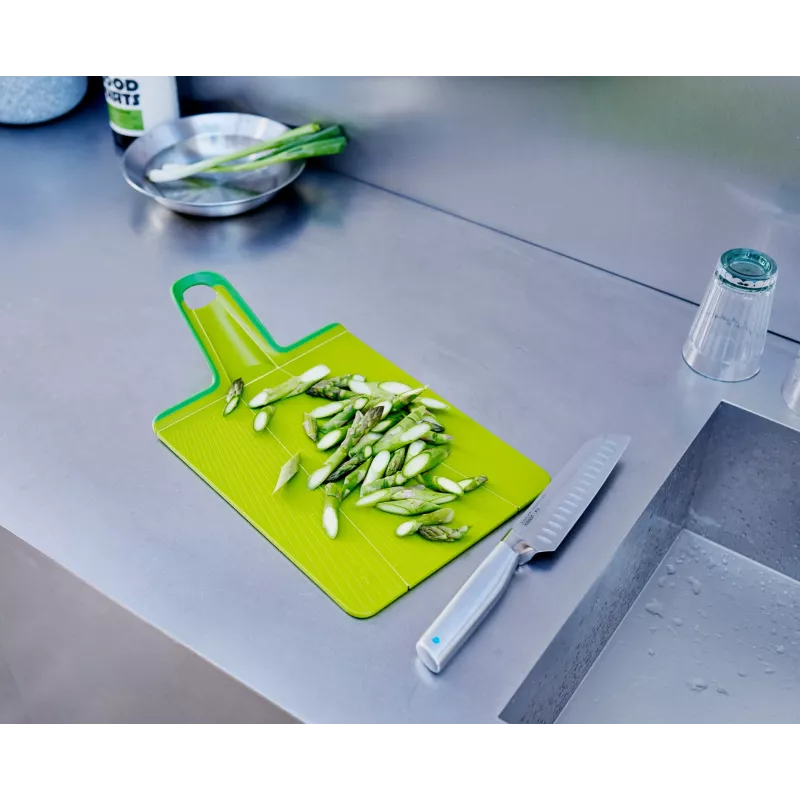 Joseph Joseph Chop2Pot Plus Green Folding Chopping Board