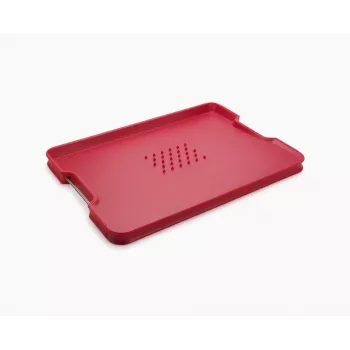 Joseph Joseph Cut&Carve Plus dvipusė XL pjovimo lenta, raudona