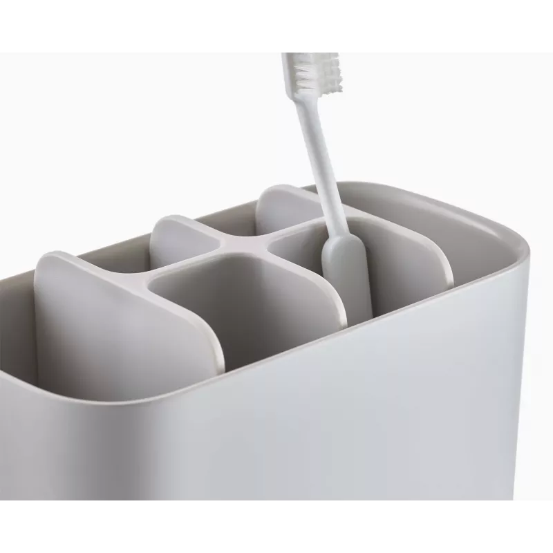 Joseph Joseph EasyStore Large Matt Ecru dantų šepetėlių laikiklis