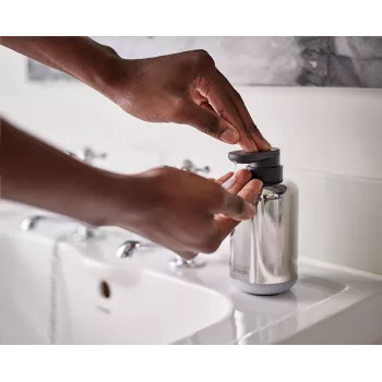 Joseph Joseph EasyStore Luxe Soap Pump Stainless Steel 350 ml