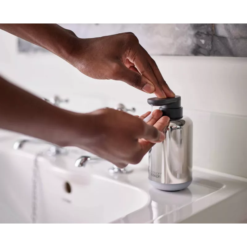 Joseph Joseph EasyStore Luxe Soap Pump Stainless Steel 350 ml