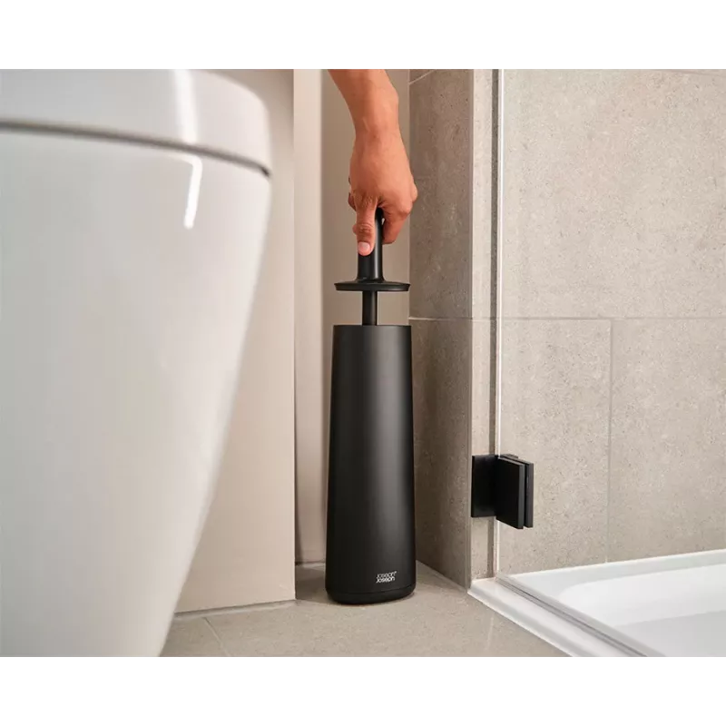 Joseph Joseph Flex 360 Matt Black Toilet Brush