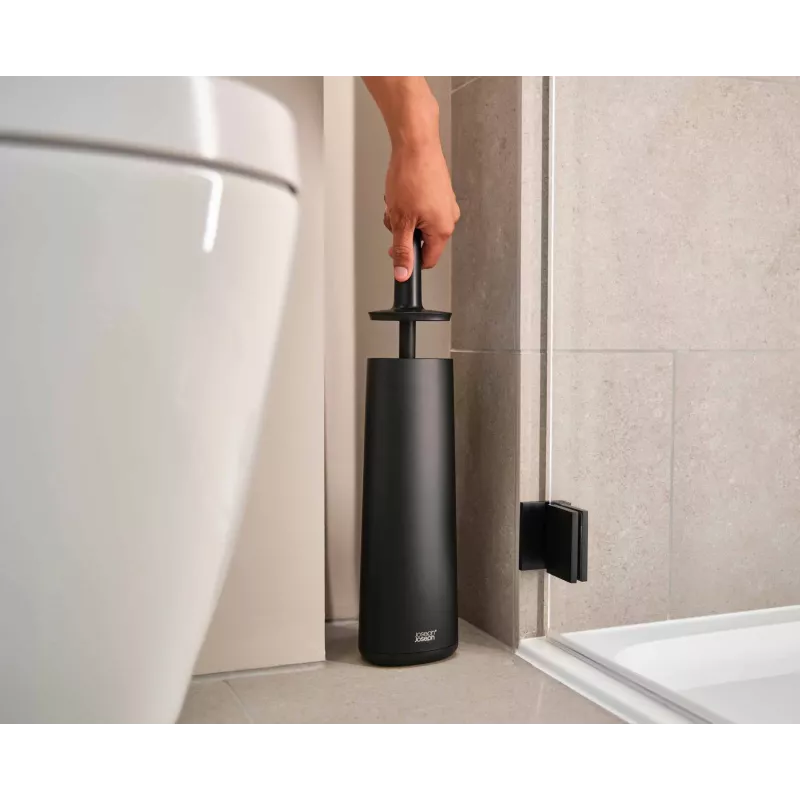 Joseph Joseph Flex 360 Matt Black Toilet Brush