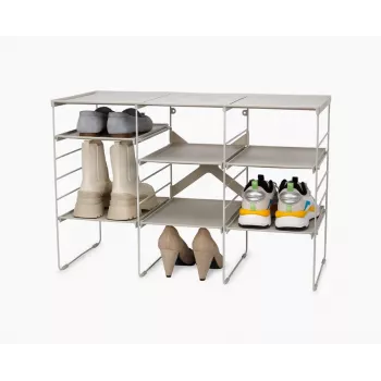 Joseph Joseph Level Plus Large Adjustable Ecru batų lentyna