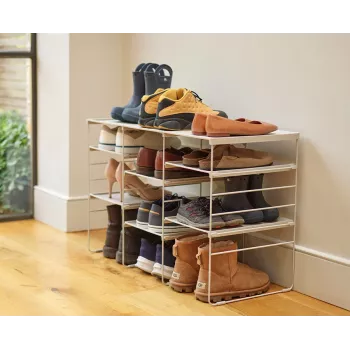 Joseph Joseph Level Plus Large Adjustable Ecru batų lentyna