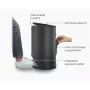 Joseph Joseph Arc 10L Easy-Push Matt Black Pedal Bin