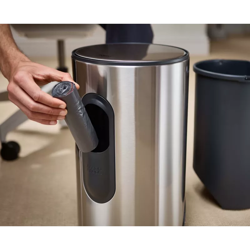 Joseph Joseph IW9 10L Custom-fit Recycled Grey Bin Liners (20 Bags)