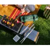 Joseph Joseph GrillOut Black BBQ Silicone Basting Brush with Extendable Handle
