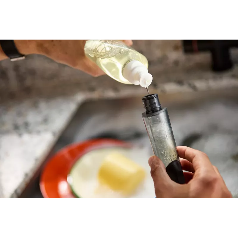 Joseph Joseph SinkTech Soap Dispenser Washing Up Brush su Nerūdijančio Plieno Stovu