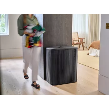 Joseph Joseph Tota Twin Luxe 90L Skalbinių rūšiuotuvas juodas