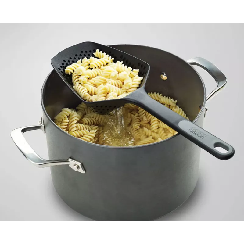 Joseph Joseph Scoop Plus Colander juoda spalva