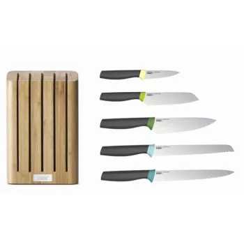 Joseph Joseph Elevate Bamboo Knives 5-Piece Set