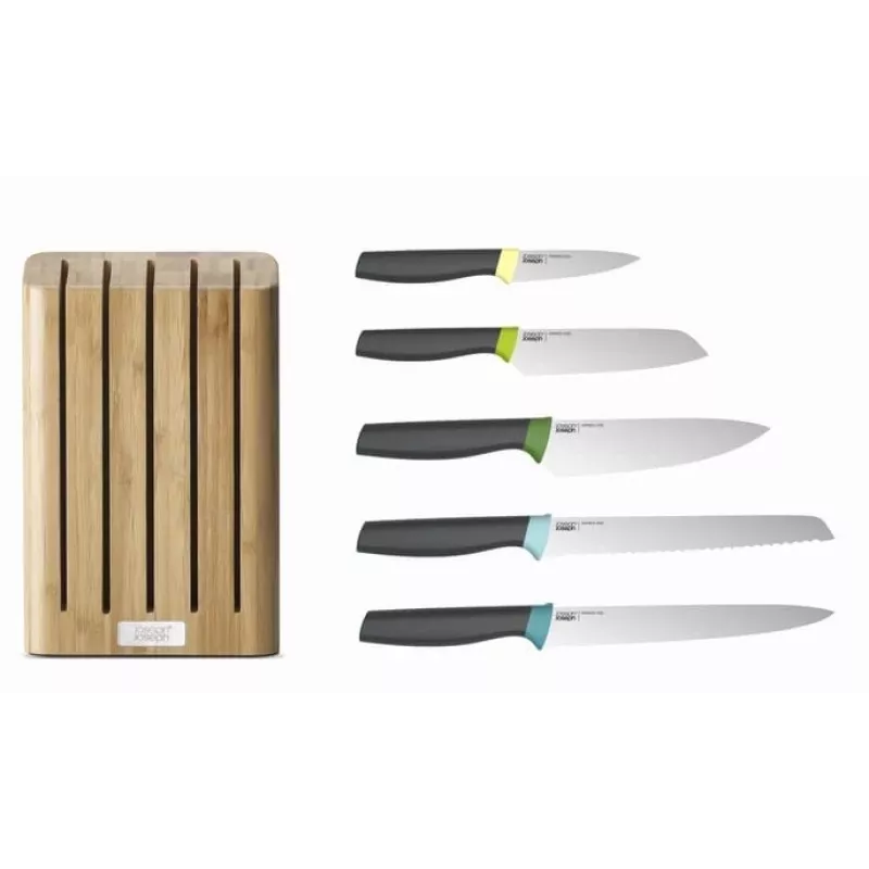Joseph Joseph Elevate Bamboo Knives 5-Piece Set