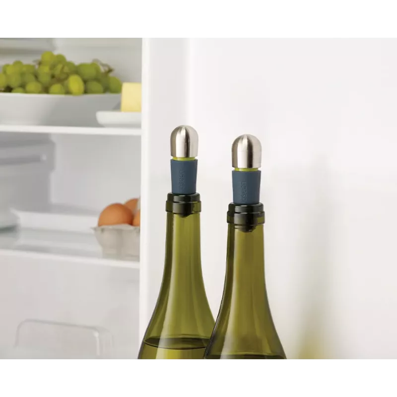 Joseph Joseph BarWise Twist-lock Wine Stoppers Blue (2 vnt.)