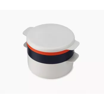 Joseph Joseph M-Cuisine 4 dalių oranžinis mikrobangų krosnelės maisto gaminimo rinkinys