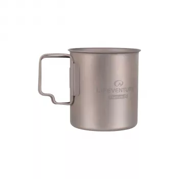 Lifeventure Titanium Mug 0,45 l turistinis kubilas