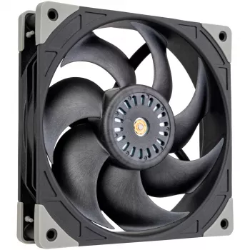 SILVERSTONE TECHNOLOGY SST-FHL140 140 mm juodas korpuso ventiliatorius, 4 kontaktų PWM, hidraulinis guolis, 0–1500 aps./min., 92,5 CFM