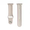 Evelatus Apple Watch 42/44/45mm Silicone Solo Loop Watch Strap (140mm M/L) Pink Sand