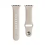 Evelatus Apple Watch 42/44/45mm Silicone Solo Loop Watch Strap (140mm M/L) Pink Sand