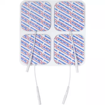 TensCare Carbon Mesh Electrode Pads 50x50 mm, 4 vnt. pakuotė