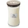 WoodWick White Tea & Jasmine Scented Jar Candle Medium 275g