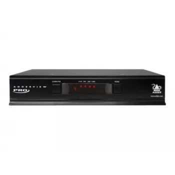 Adder AdderView 4PRO DisplayPort KVM Audio Switch 4 Portai 1 Vartotojas Darbalaukiui