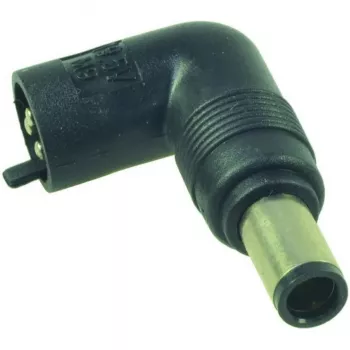 2-POWER TIP6005A Notebook Power Tip - 5,5mm x 2,5mm DC Barrel Connector - Black