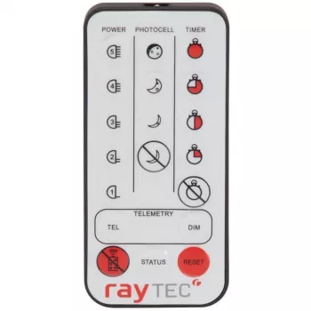 Raytec VAR-RC-V1 nuotolinio valdymo pultas VARIO serijos apšvietimo įrenginiams – pilka