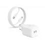 2-POWER 65W GaN USB-C įkroviklis + 2M 100W USB-C kabelis