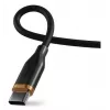 2-Power 2m USB-C į USB-C 100W Silikono Laidas Juodas