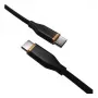 2-Power 2m USB-C į USB-C 100W Silikono Laidas Juodas