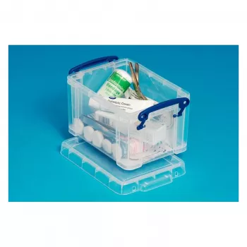 Really Useful Storage Box 1.6L Transparent 19.5 x 13.5 x 11,0 cm