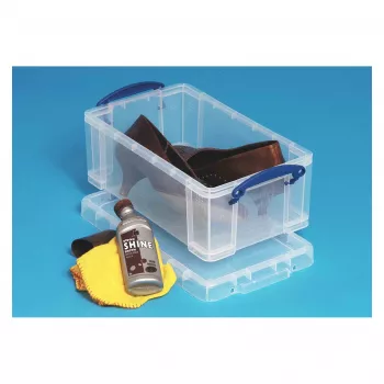 Really Useful Boxes 5C laikymo dėžė – 5 litrai, skaidri, stačiakampė, polipropilenas