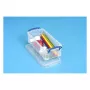 Really Useful Boxes 0.9C dėžutė daiktams – skaidri – 0,9 l – stačiakampė – polipropilenas