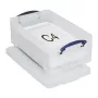 Really Useful Boxes 12C Laikymo Dėžė - 12 Litrų - Peršviečiama - Stačiakampė - Polipropilenas - Užsegamas Dangtis