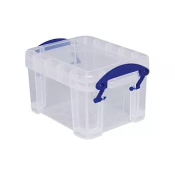 Really Useful Boxes UB014 – permatoma dėžutė, 0,14 l, 35 g, 64 x 48 x 42 mm (vid.), 90 x 65 x 55 mm (išor.)