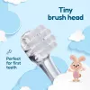 Brush-Baby BabySonic keičiamieji šepetėlių antgaliai 0–18 mėn. 2 vnt. balti