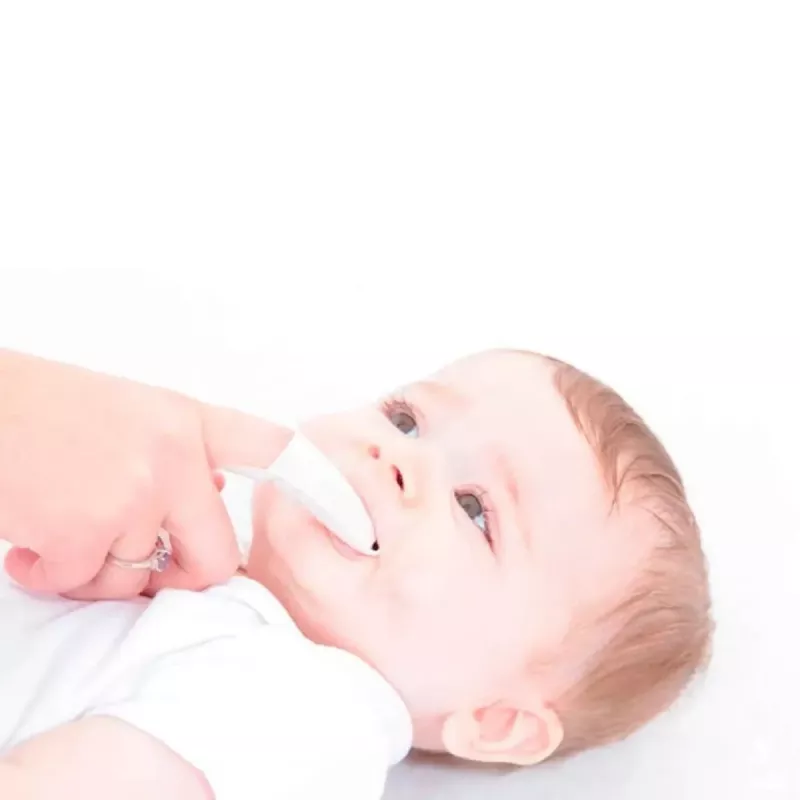 BRUSH BABY Dental Wipes Chamomile & Xylitol for Gum Cleaning 0-16 Months 20 Pieces