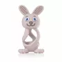 BRUSH BABY Bobbie Bunny Kramtukas Kūdikiams Cappuccino Grey
