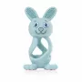 BRUSH BABY Bobbie Bunny Teether Baby Teething Toy Eucalyptus Green