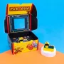 FIZZ CREATIONS Retro Arcade Pac-Man belaidė žaidimų konsolė su valdymo pultu, veikianti iš karto