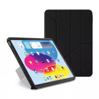 Pipetto Origami No1 Original Case, iPad 11 (A16) / iPad 10.9 (10th Gen), juoda