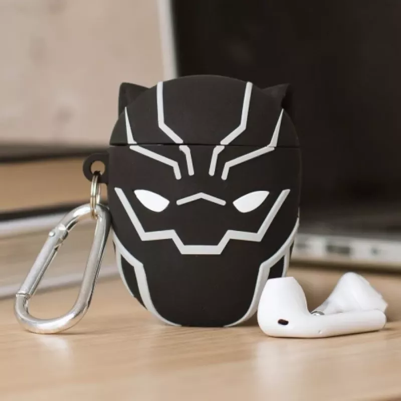 Thumbs Up 1002696 Silikoninis dėklas, skirtas Apple AirPods Pro (1 ir 2 kartos) – juoda/balta