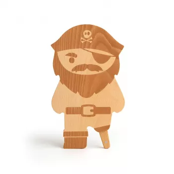 OTOTO Pirate Board pjaustymo lenta ir peilio rinkinys