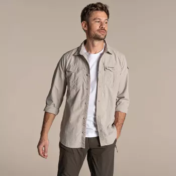 Craghoppers NosiLife Adventure LS Shirt III - Parchment - Dydis L