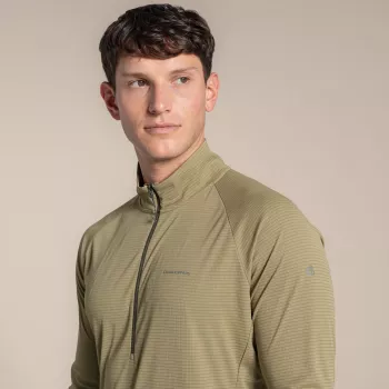 Craghoppers NosiLife SolarShield+ Half Zip Top - Cardamon, Size M