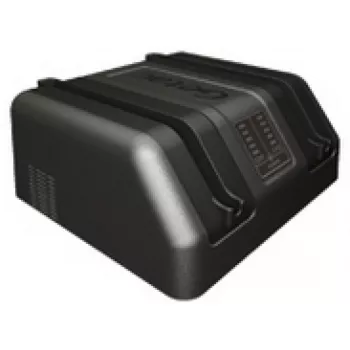 Getac Dual Bay Main Battery Charger su EU maitinimo šaltiniu, skirta F110