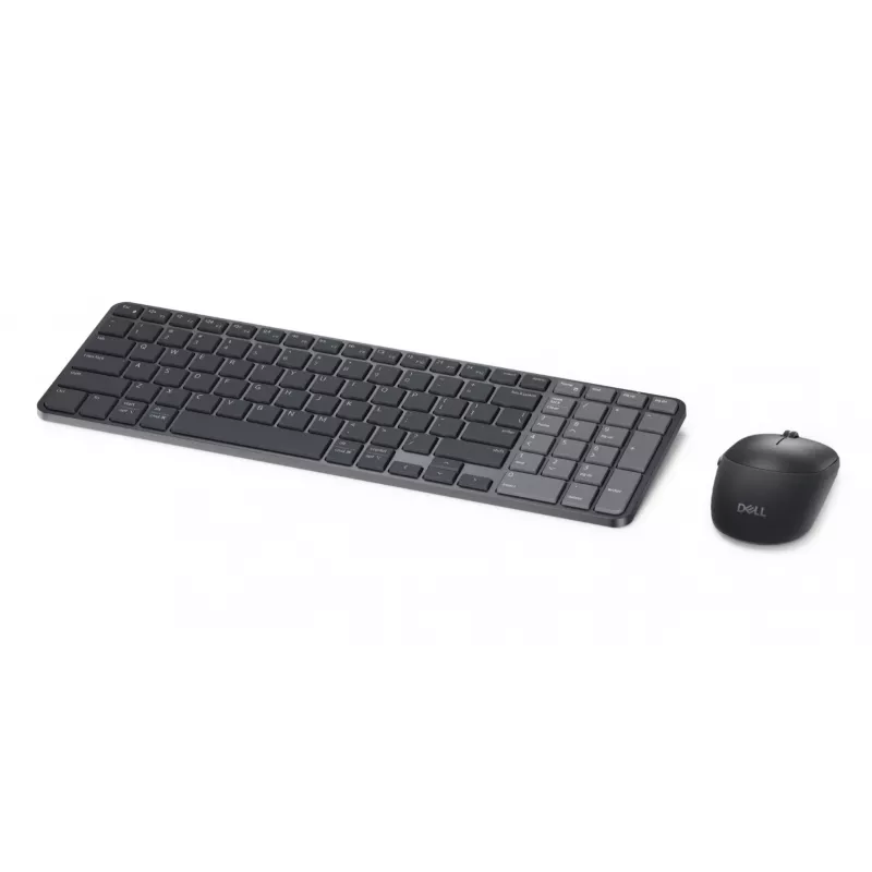 Dell Pro 7 Įkraunamas Kompaktiškas Klaviatūros ir Pelės Rinkinys - KM746 - Lietuviškas (QWERTY) - Titan Gray